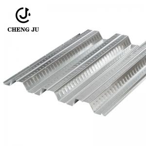 China Stainless Steel Metal Corrugated Corrugated Metal Floor Decking For Concrete Slab supplier