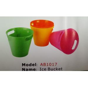 FBAB1017 For wholesales eco-friendly pp plastic ice bucket with printing logo on