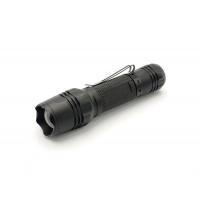 China 3x11.5cm Aluminium Rechargeable High Power Flashlight Focus Adjustable 1x3W XPE 80lm on sale