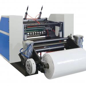 Total Power 4.5Kw Double Adhesive Cash Register Paper Slitting Machine 700mm 900mm