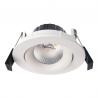 China Flicker Free 0~100% Dimmable 8w High Lumen 83mm Cutout Downlight wholesale