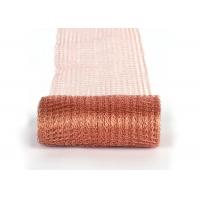 China Corrugated Copper Metal Mesh Roll 130mm Width DIY Home Alcohol Distillation on sale