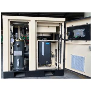 China Compressor de ar de parafuso único rotativo portátil duplo tipo de conexão direta de 8 barras supplier