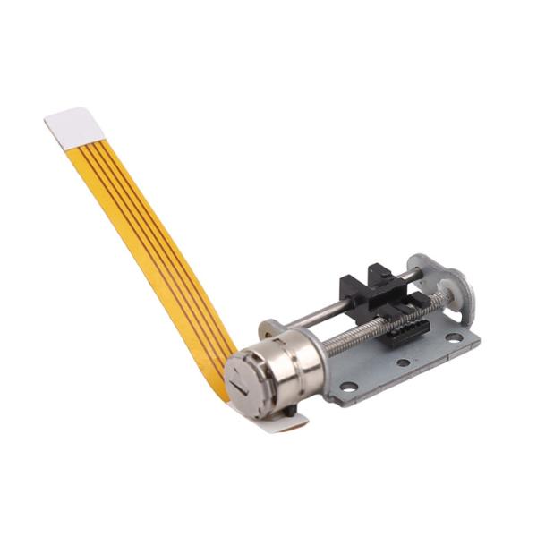精密8mm Diaの線形ブラケットが付いているマイクロ スライダーのステッピング モーター22mmの長さの銅のスライダー