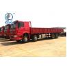 SINOTRUK HOWO 8x4 Heavy Cargo Trucks / Diesel Box Stake Truck , STRONGEST