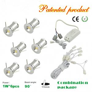 LED Spotlight Kit Bean Angle 90 degree 110 / 220AVC Dimming Power Supply Bridge LED