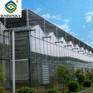 China PC Economical Intelligent Polycarbonate Plastic Greenhouse With Cooling System supplier
