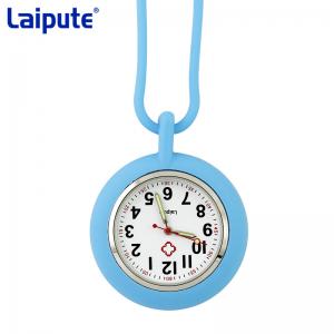 Laipute Nurses Digital Fob Watch Halterneck Silicone Nurse Watch Quartz Movement