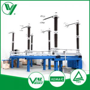 China 145KV Custom Outdoor High Voltage Disconnect Switch Three Phase Isolators Switch supplier