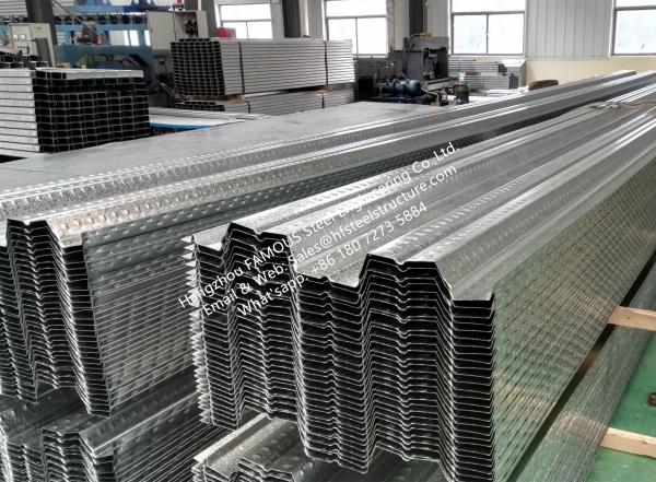 Kingspan Steel Bar Truss Girder Composite Floor Deck Sheet For Concrete Slab