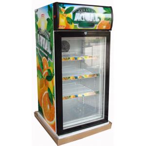 80L Saving - Energy Sinlge Door Mini Display Fridge / Countertop Commercial Dispay Fridge