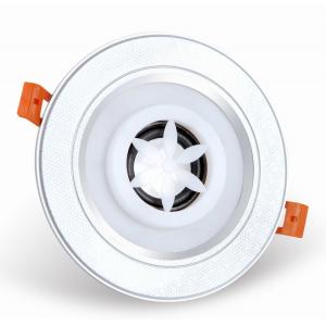Music Playing Bluetooth Recessed Light Speakers  , Ceiling Led Downlight With Bluetooth Speaker