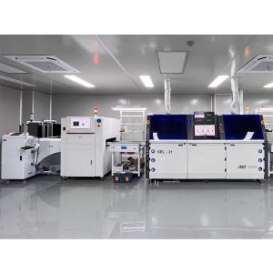 China Full Automatic Lead Free Wave Soldering Machine with 350mm PCB Size and 18kw Power for SMT PCB Assembly wholesale