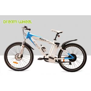 Full Suspension Electric Mountain Bicycles 250W 36V 65km 6 Speed