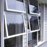 Heat Resistant Custom Aluminium Windows Aluminium Glass Awning Top Hung Window