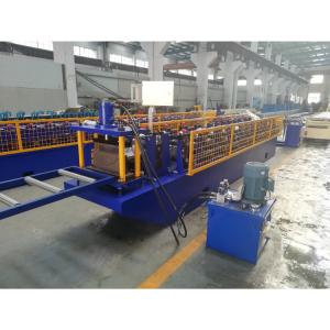 China Automatic Rain Spout Gutter Roll Forming Machine Aluminium Gutter Profile Making Machine supplier