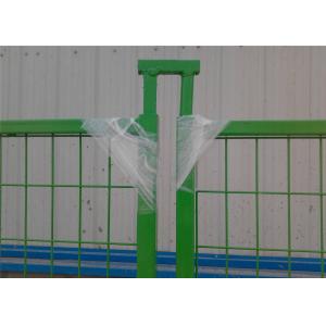 China Canada standard temporary construction fencing panels H 6'/1830mm*L 9'/2740mm Mesh  3x6 75mm x 100mm Powder Coating supplier