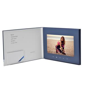 China Folleto de video LCD/Correo de video LCD con pantalla de 5.0 pulgadas para promoción supplier