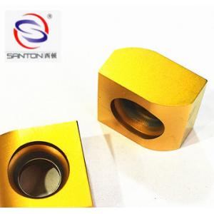 China Roughing Indexable Milling Inserts For Stainless Steel CVD PVD Coated supplier