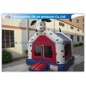 China Dog Shape Inflatable Bouncer House Kids Toy Jumping Bouncer Castle With Blower supplier