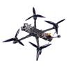 Mark4 V2 FPV Racing Drone Kit con marco de fibra de carbono y 2.5W VTX 5 a 13 pulgadas de control remoto de largo alcance de RushFPV