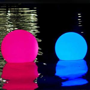 Rechargeable Swimming Pool Floating Ball Lights IP65 Waterproof