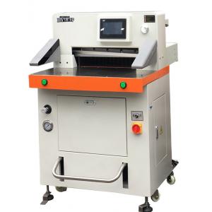 China Programmable Hydraulic Paper Cutting Machine 670mm With Touch Screen supplier