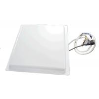 China RS485 Wiegand Long Range RFID Reader Inbuilt With 12dbi Circular Polarized Antenna on sale