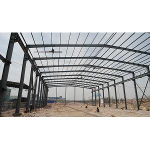 China Durable Steel Frame Prefab Industrial Buildings Column Beam supplier