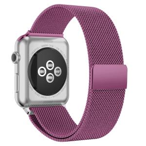 China Apple Smartwatch Band , Stainless Steel Magnetic Mesh Smart Watch Wristband supplier