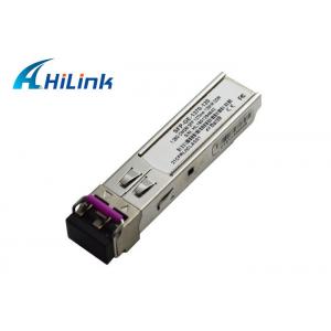 China HiLink Duplex LC 1.25G 1370nm 120km CWDM SFP Transceiver with DDM Function supplier