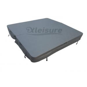 Portable Hot Tub Spa Covers Grey Rectangle Tailor - Made Outdoor Spa Cover