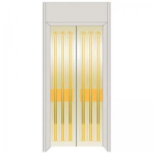 China Aisi 304 Stainless Steel Sheet Metal Gold Elevator Door Pattern supplier