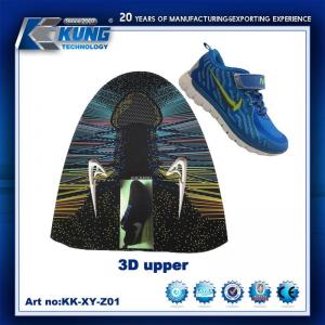 China Waterproof 3D Sport Shoes Upper , Men Sport Shoes Breathable Upper supplier