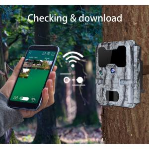 30MP Camo Wifi Surveillance Camera 140mA SDHC Card For Monitoring