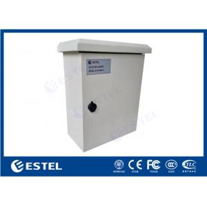 China Rainproof Robust IP55 Outdoor Pole Mount Enclosure With Back Panel / Circuit Breaker Box supplier