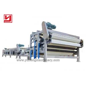 China Polyester Spiral Belt 3T/H 4T/H Stainless Steel Filter Press supplier