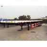30T Capacity 40ft 2 axles ISO Semi FlatBed Container Truck Trailer