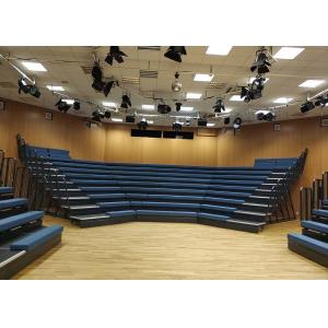 China Custom Engineered Portable Seating Systems , Lecture Theatre Seating For Exercise Center supplier