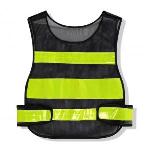 China Breathable Patrol Reflective Clothing Traffic Road Security Mesh Reflective Vest Safety Vest Wholesale supplier