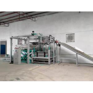 Plastic Cement Palletizer Conventional Bag Palletizer Safety Conveyor