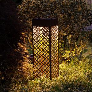 Dustproof Corten Steel Outdoor Led Bollard Lights Illuminate Your Outdoor Space