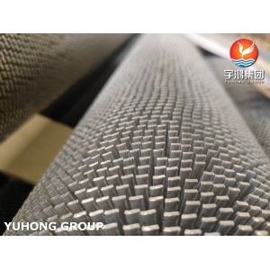 China Tubes à ailettes crantées ASTM A312 TP304H avec ailettes 304H appliquées pour réchauffeurs à foyer wholesale