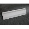 Embossed Foam PVC Skirting Board / Chair Rail 15mm Thickness Moisture Proof