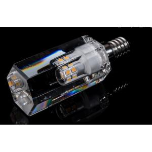 China 5W LEDの水晶蝋燭ライトK5水晶収容220V E14 dimmable 110V輝いた球根 supplier