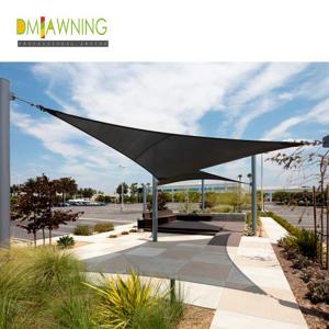 HDPE Outdoor Sun Shade Sail Swinmming Poor triangle shade sail