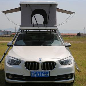 China Highwood Sport 3-4 Person Vehicle Top Tent , Roof Top Tent For Small Car supplier