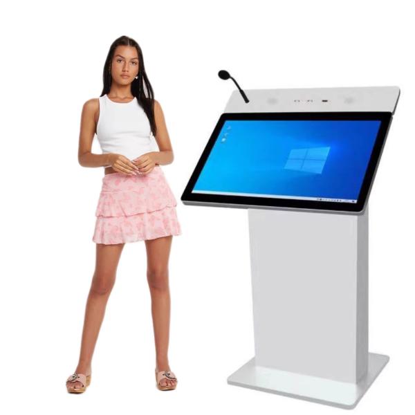 China 350nits Interactive Digital Podium Smart Educational Equipment FCC RoHs Certification wholesale