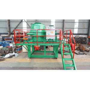 Stable Durable Drilling Waste Vertical Cutting Dryer 930mm Basket Diameter