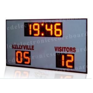High Brightness LED Football Scoreboard For Outside CE / RoHS Approved